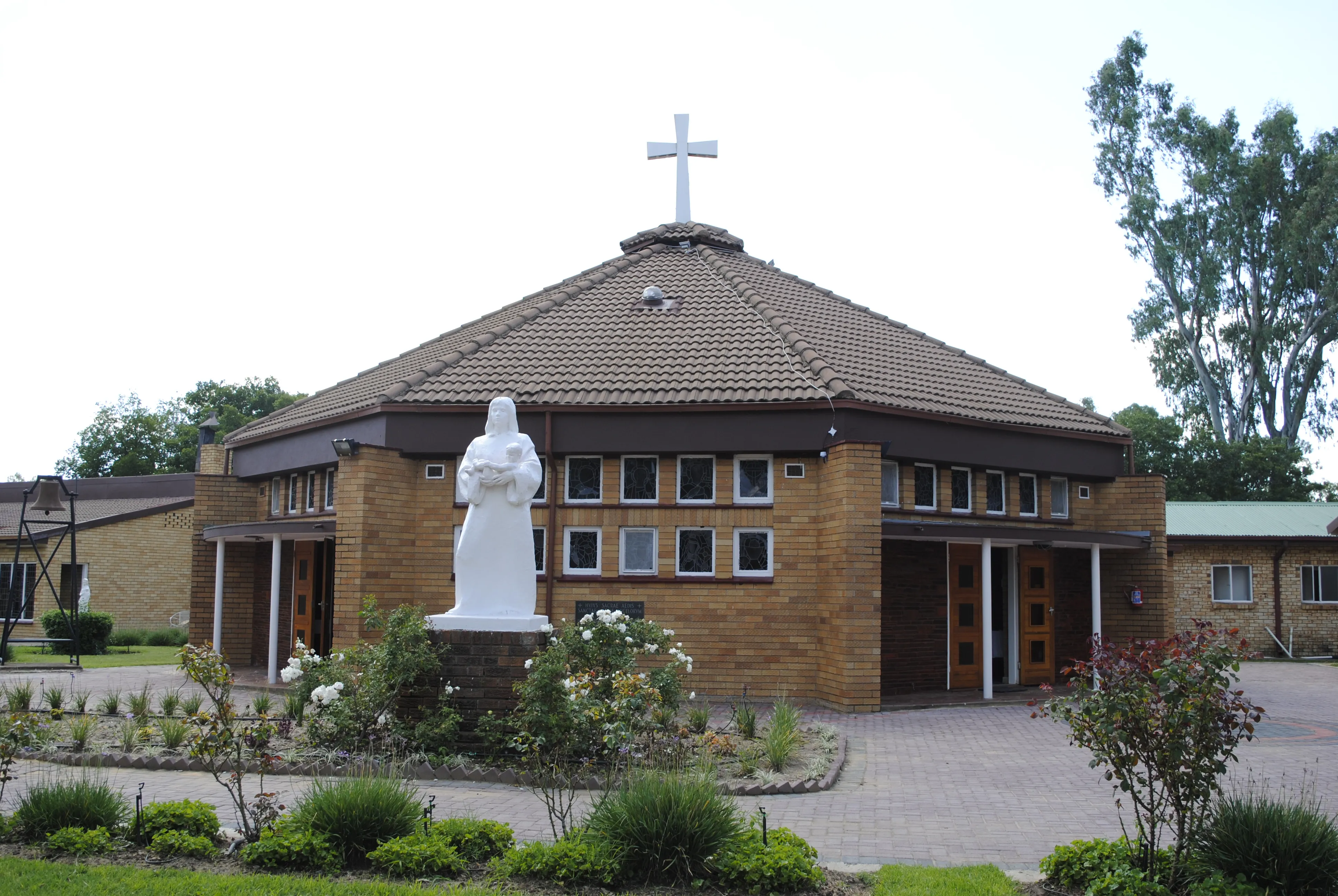Outside La Verna Catholic Church